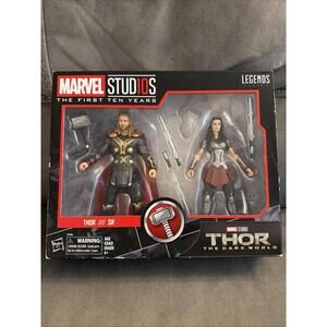 Marvel Legends Thor and Sif, The First Ten Years, The Dark World, 2013